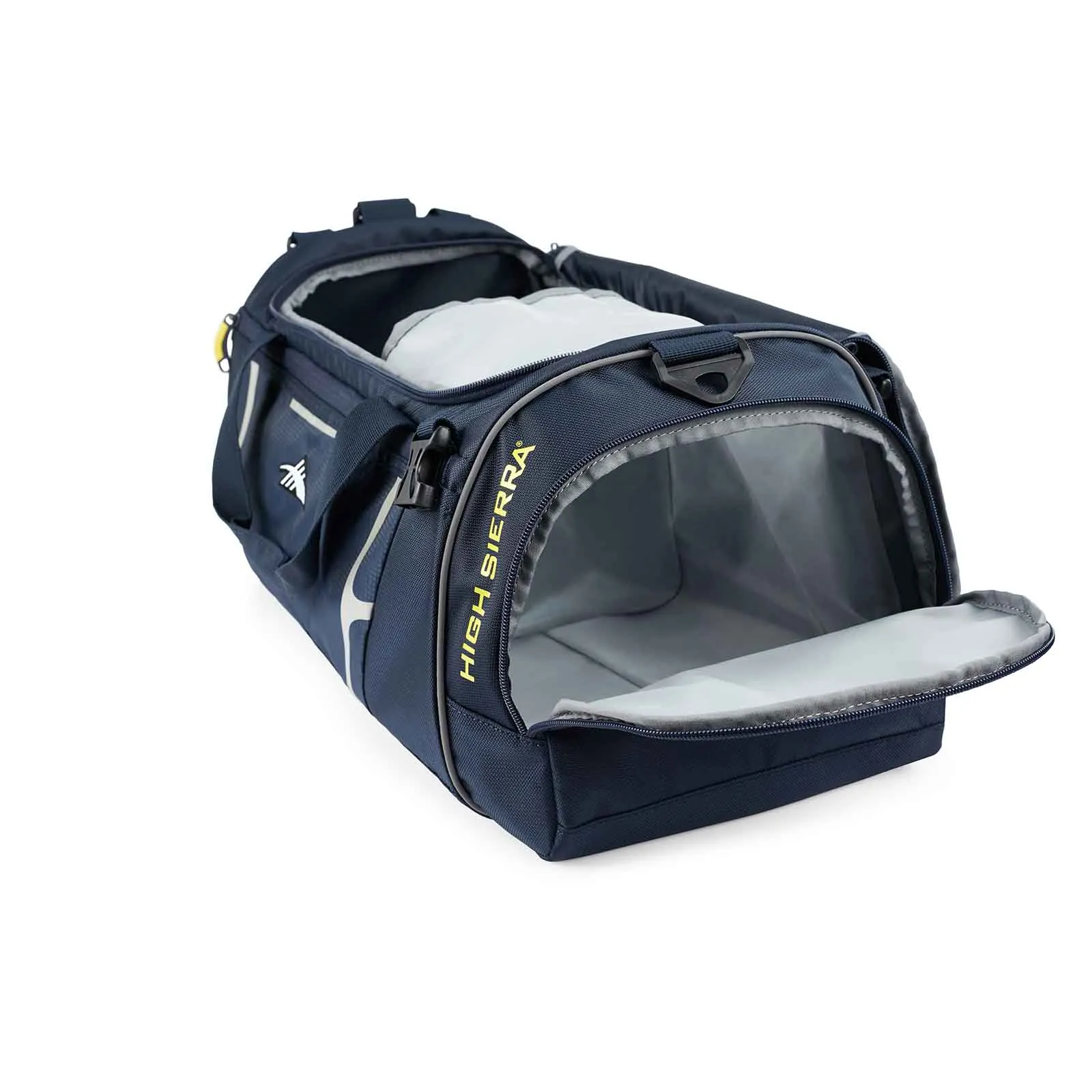 High Sierra Composite 2 in 1 Duffel Navy