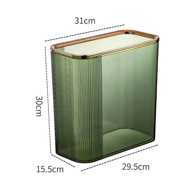 Household Fashion Press Trash Can