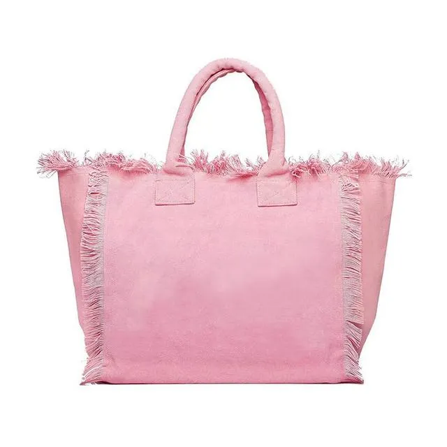 HPSP Handmade Bag, Summer New Simple Fashion Design Women's Tassels Dumpling Handbag Large Capacity Canvas Bag Beach Bag Luxury Brand Tote Bag.
