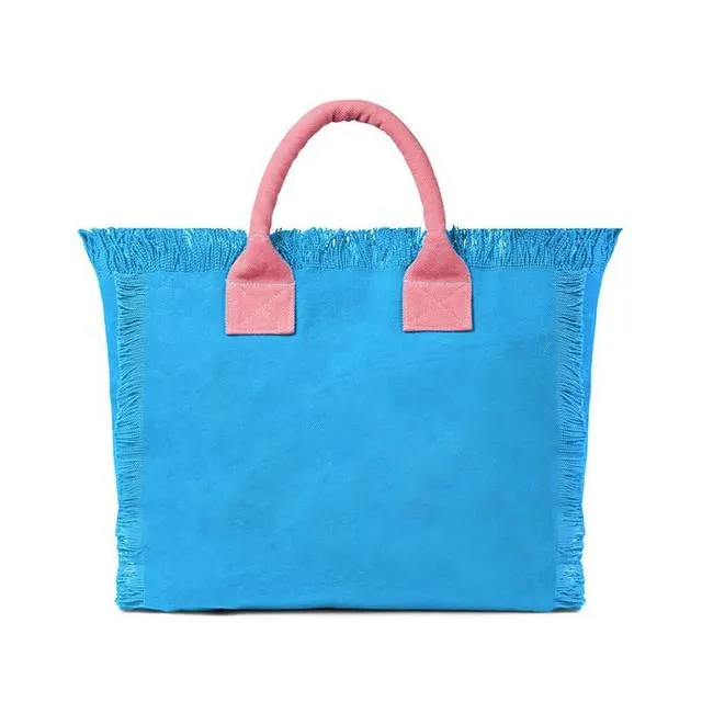 HPSP Handmade Bag, Summer New Simple Fashion Design Women's Tassels Dumpling Handbag Large Capacity Canvas Bag Beach Bag Luxury Brand Tote Bag.