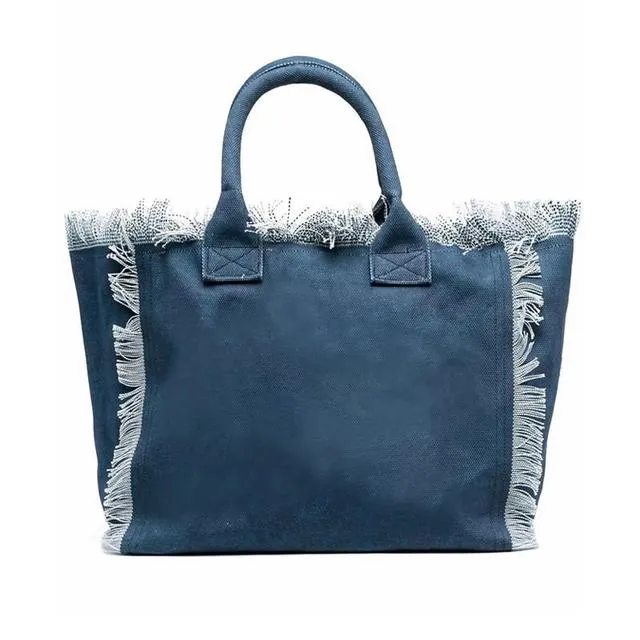 HPSP Handmade Bag, Summer New Simple Fashion Design Women's Tassels Dumpling Handbag Large Capacity Canvas Bag Beach Bag Luxury Brand Tote Bag.