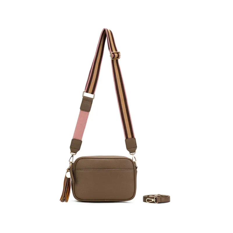 Indie Crossbody Bag - Dark Taupe