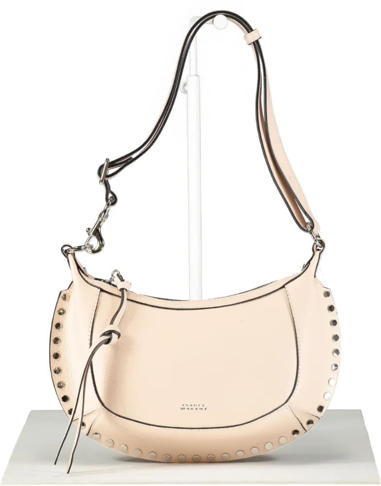 Isabel Marant Pink Oskan Moon Bag