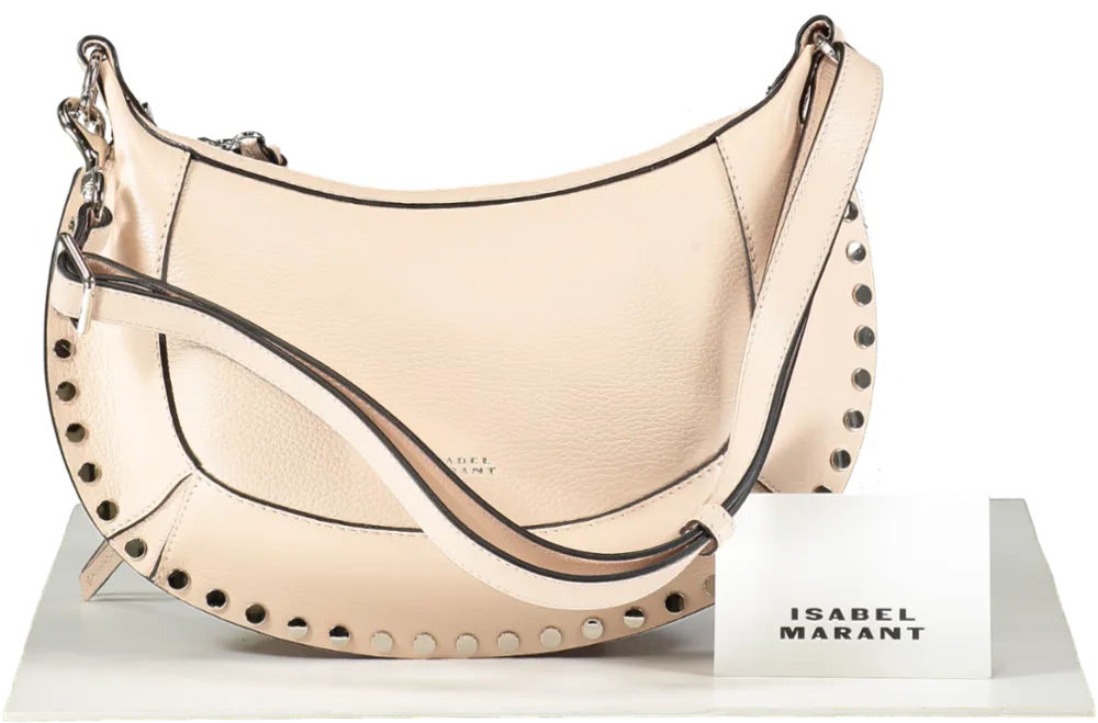Isabel Marant Pink Oskan Moon Bag