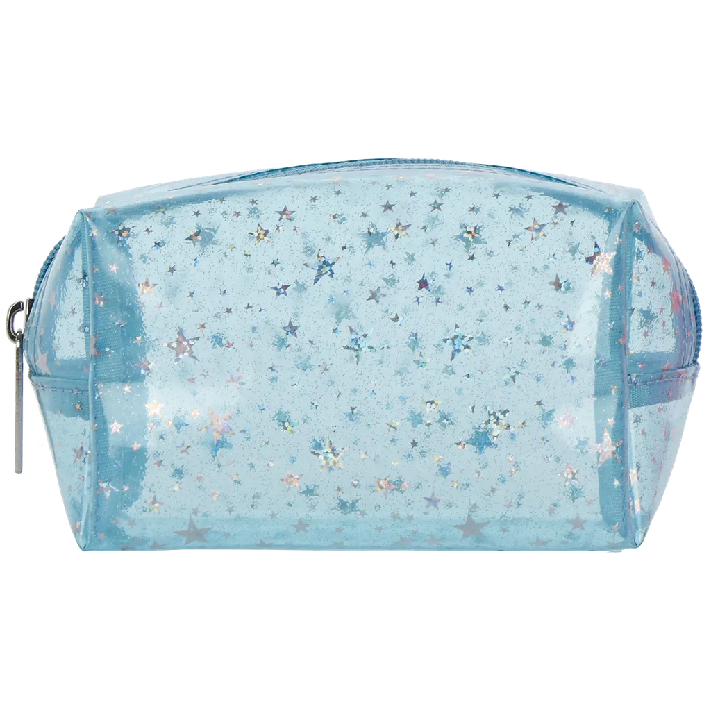 Iscream Color Block Clear Cosmetic Bag Set