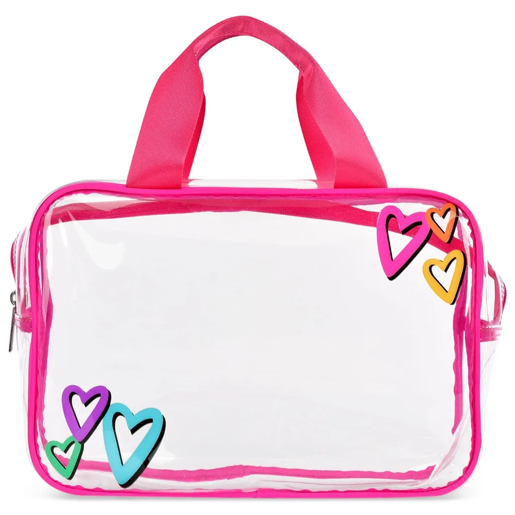 Iscream Corey Paige Love Letters Cosmetic Bag Trio