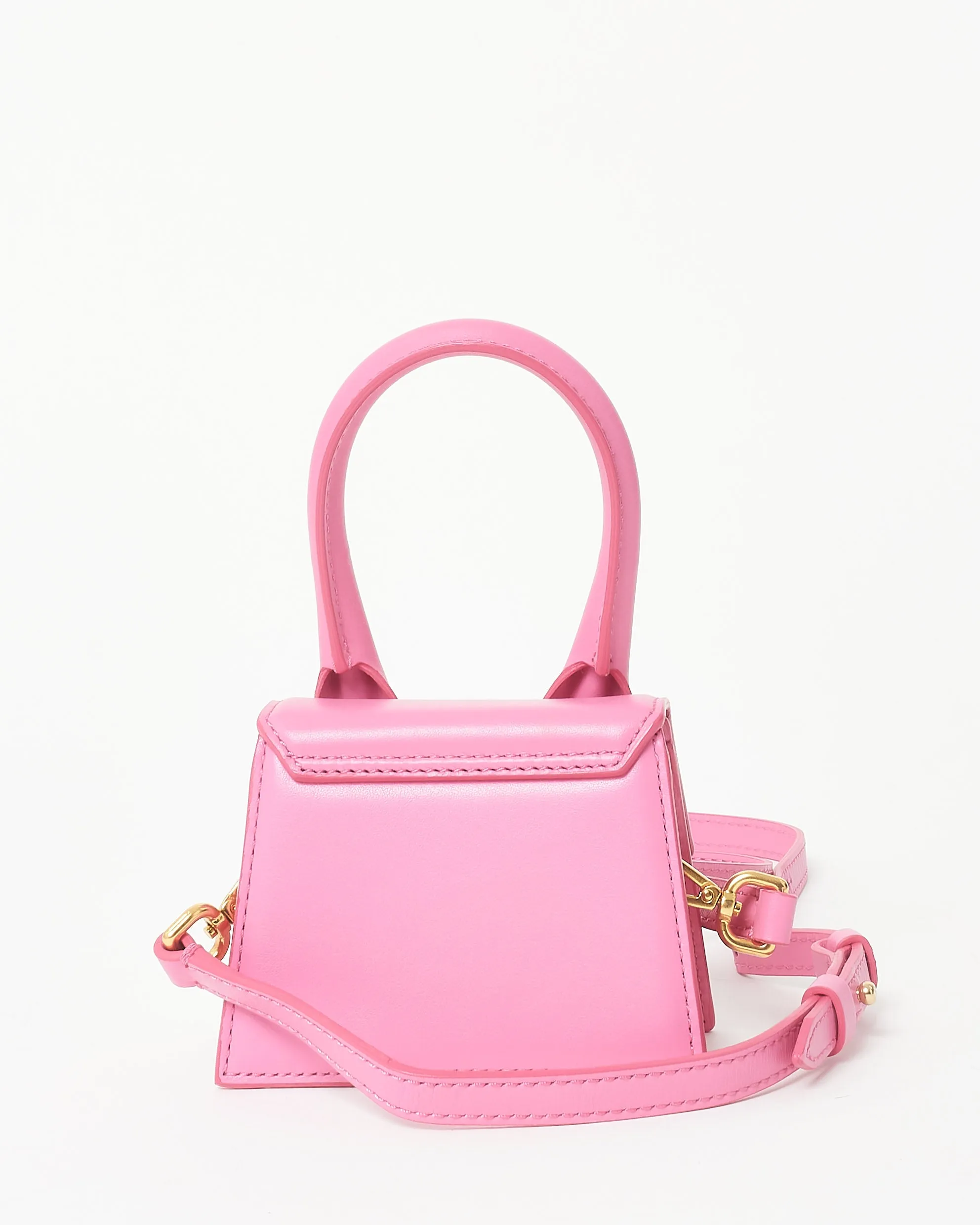 Jacquemus Pink Leather Mini Chiquito Bag