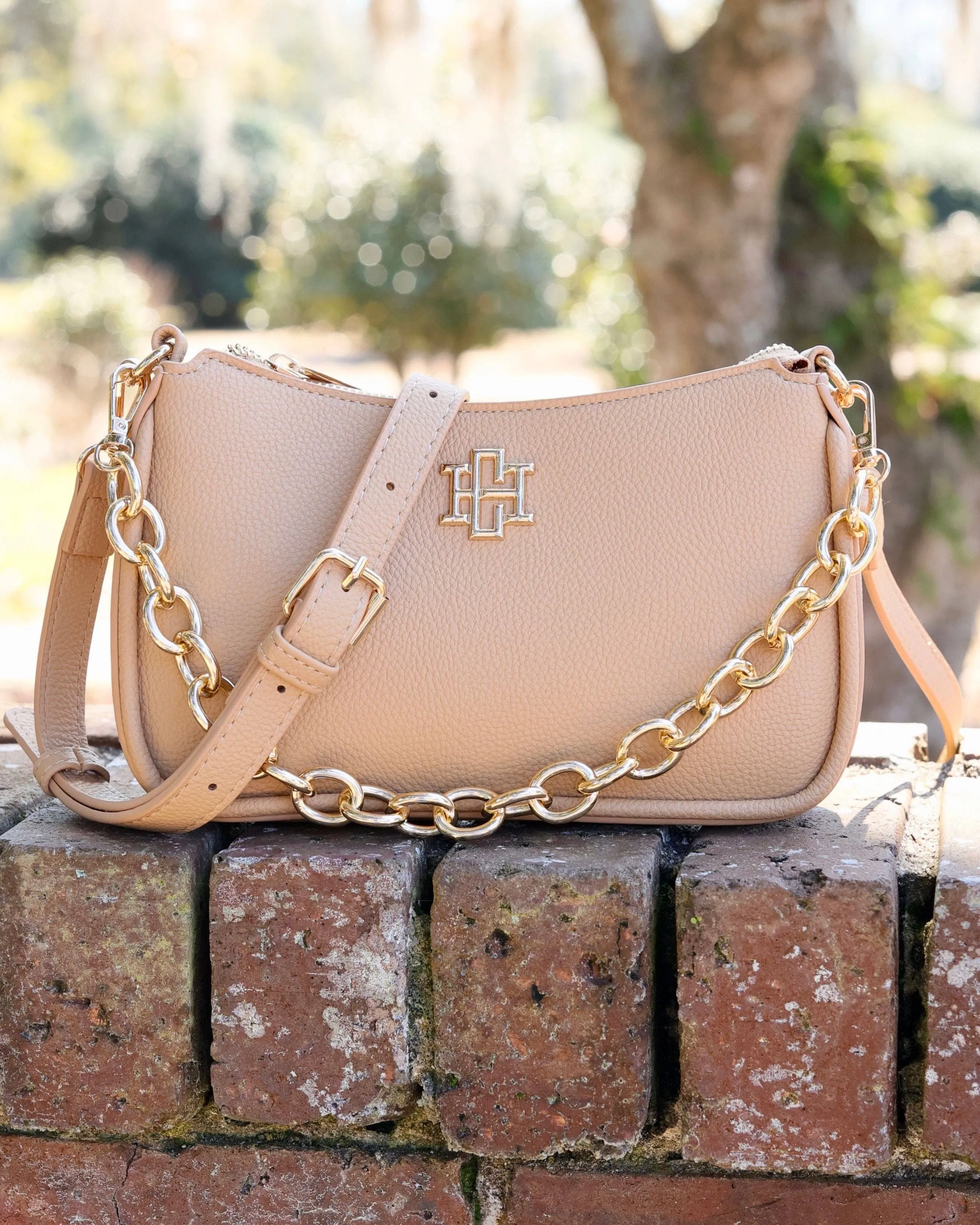 Joan Crossbody Tan by Caroline Hill