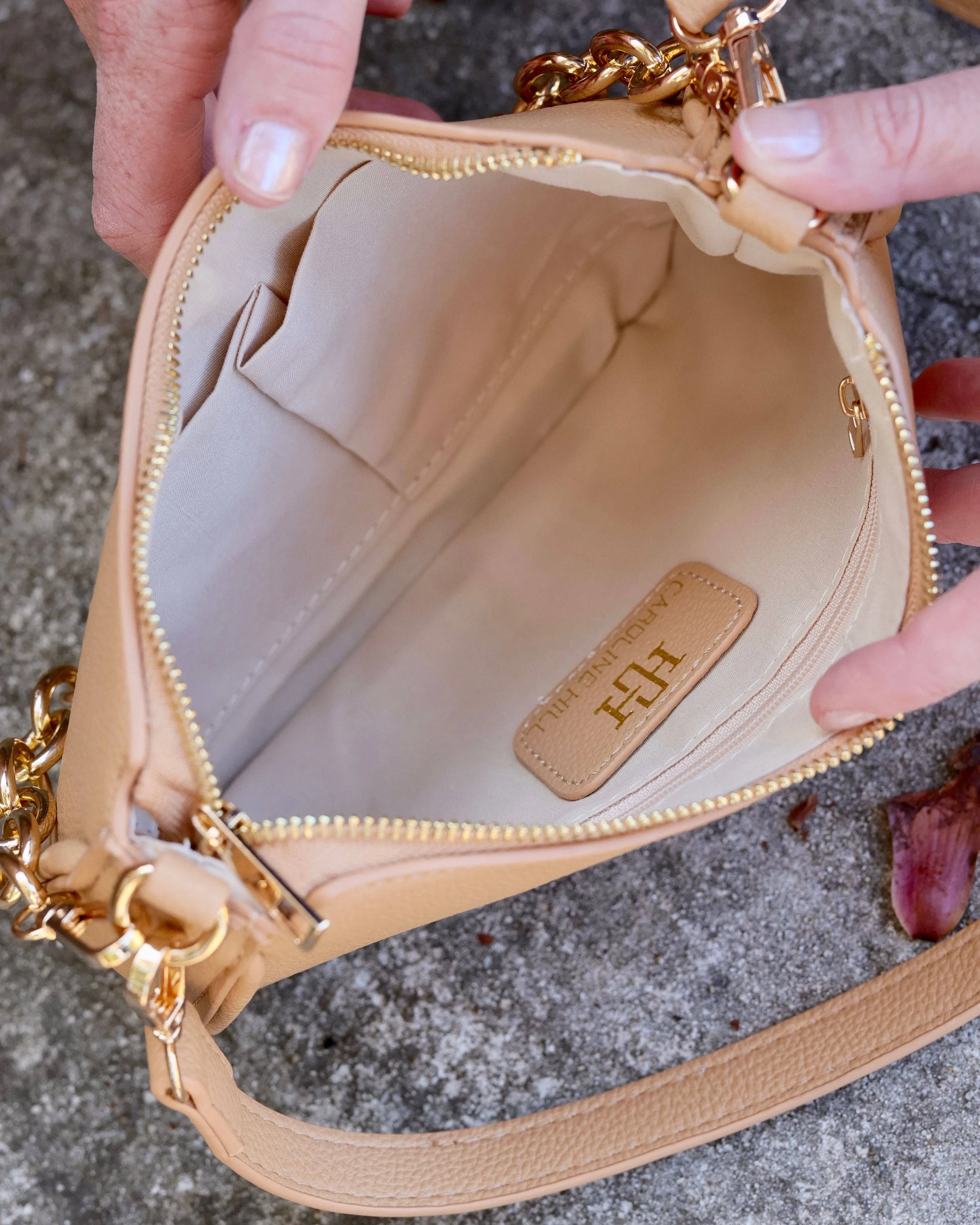 Joan Crossbody Tan by Caroline Hill