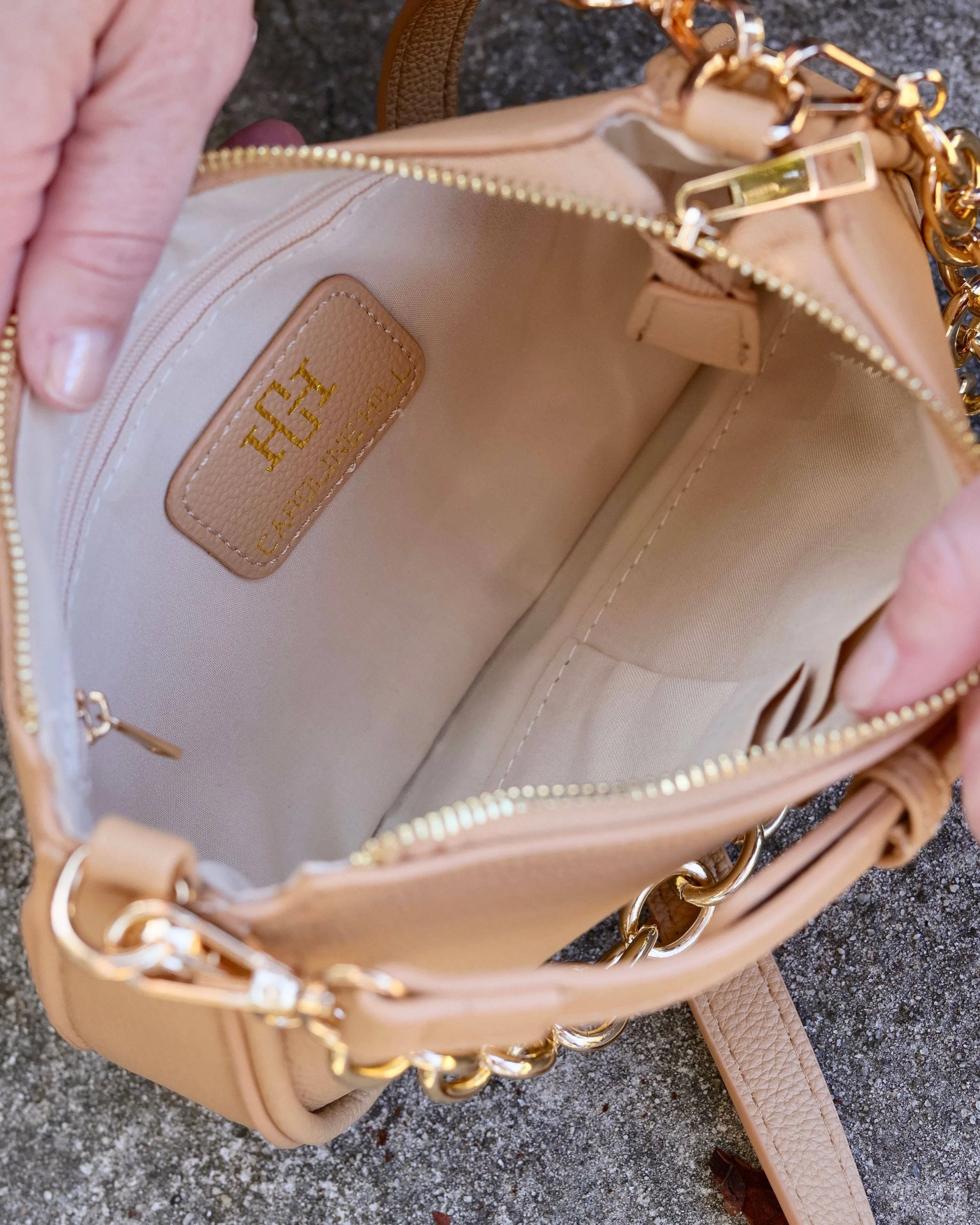 Joan Crossbody Tan by Caroline Hill