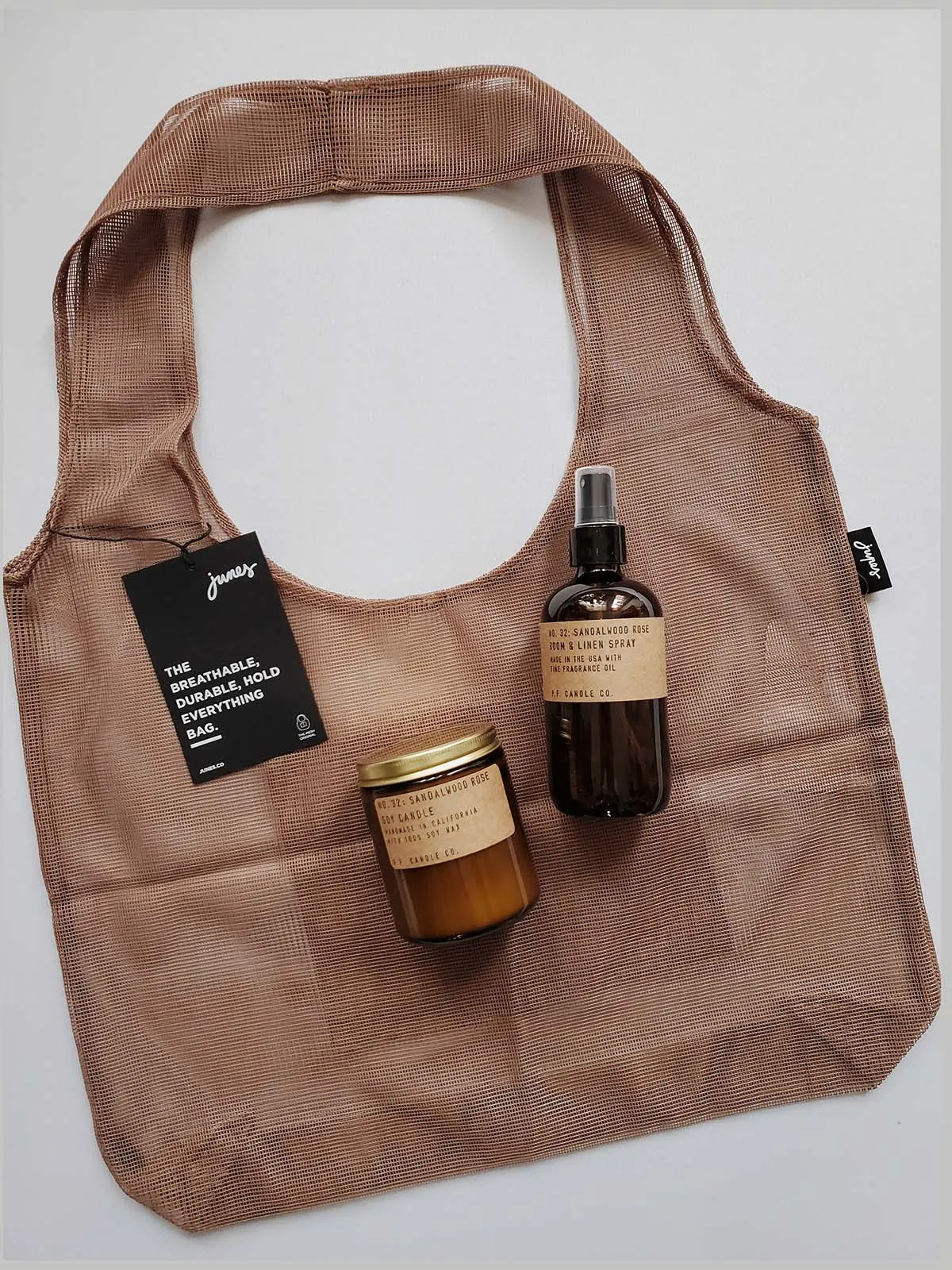 Junes The Mesh Reusable Bag (Bronze)