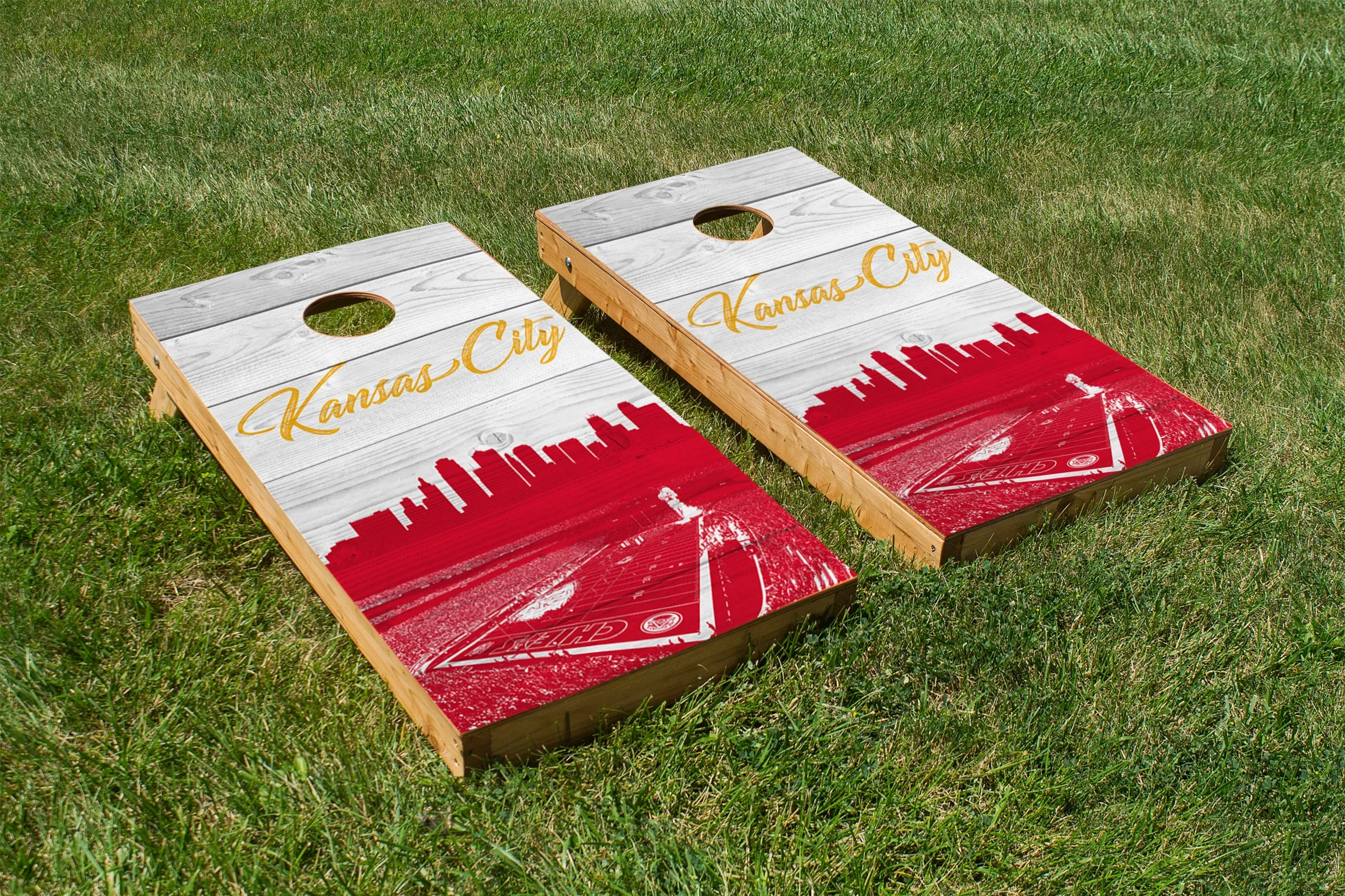 Kansas City Chiefs Stadium Skyline