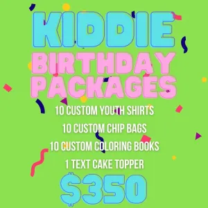 Kiddie Birthday Package