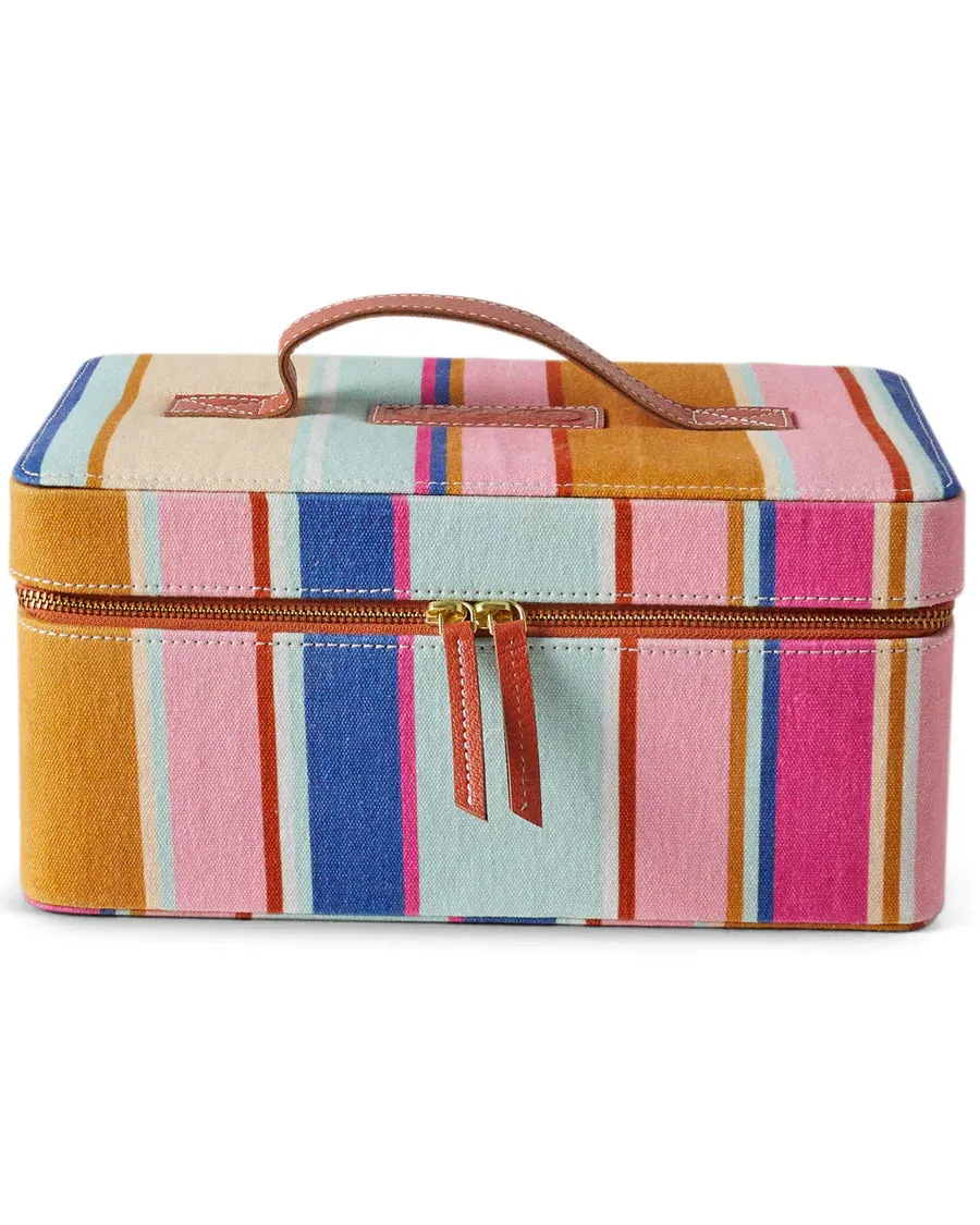 Kip & Co - Toiletry Case (Jaipur Stripe)