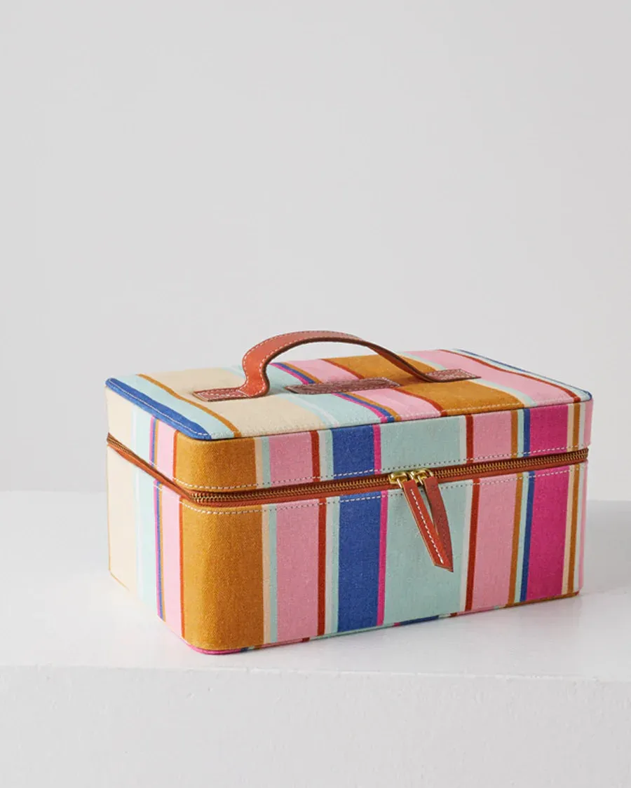 Kip & Co - Toiletry Case (Jaipur Stripe)