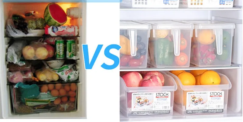 Kitchen Transparent Storage Box