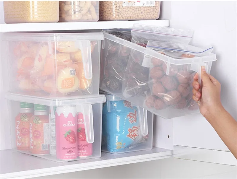 Kitchen Transparent Storage Box