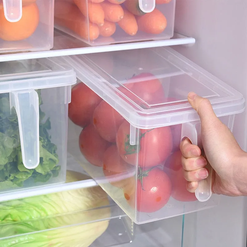 Kitchen Transparent Storage Box