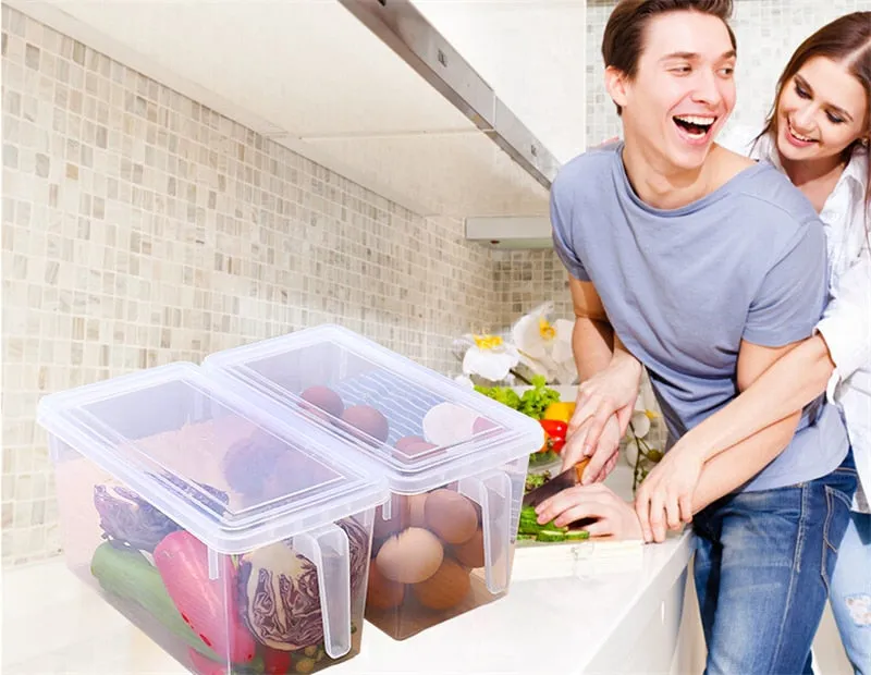 Kitchen Transparent Storage Box