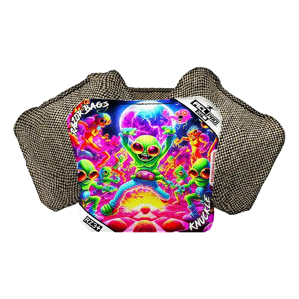 Knuckle | Alien Dance Party | ACL PRO Razor Cornhole Bags