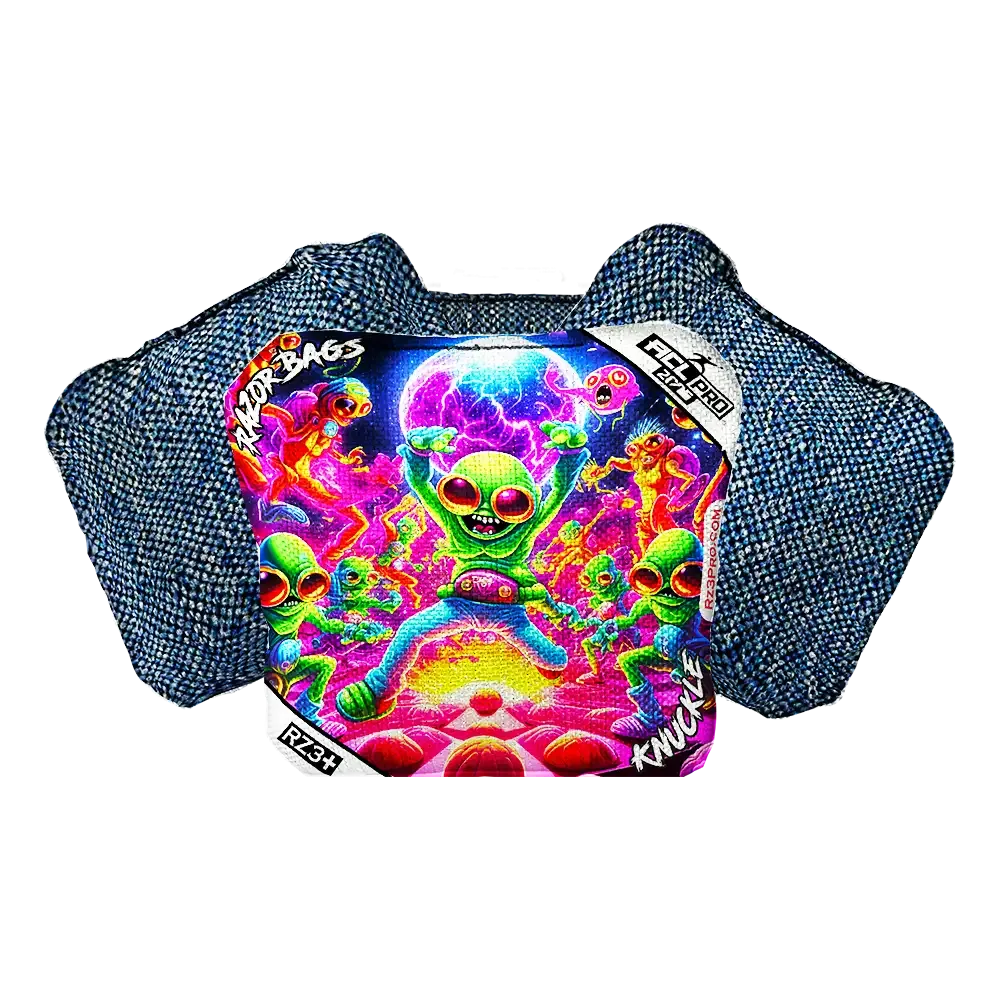 Knuckle | Alien Dance Party | ACL PRO Razor Cornhole Bags