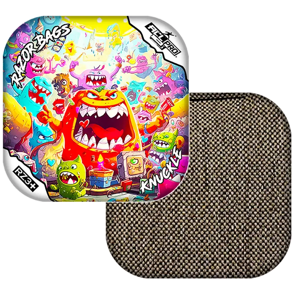 Knuckle | Monster Party | ACL PRO Razor Cornhole Bags