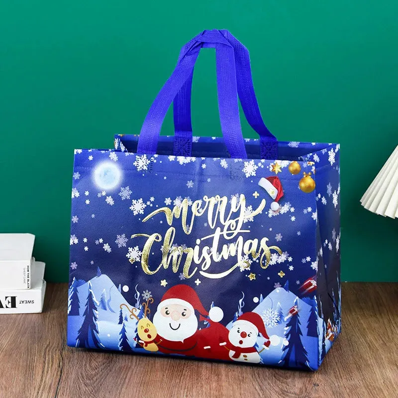 Kraft Christmas Gift Bags for Festive Packaging