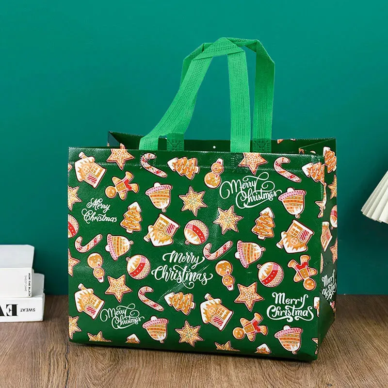 Kraft Christmas Gift Bags for Festive Packaging