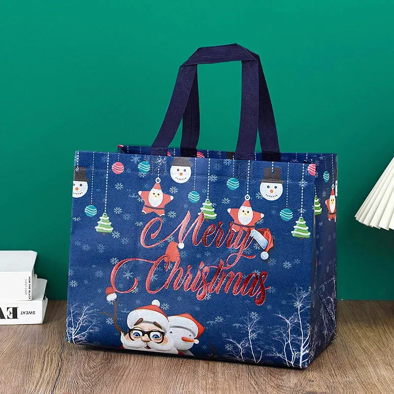 Kraft Christmas Gift Bags for Festive Packaging