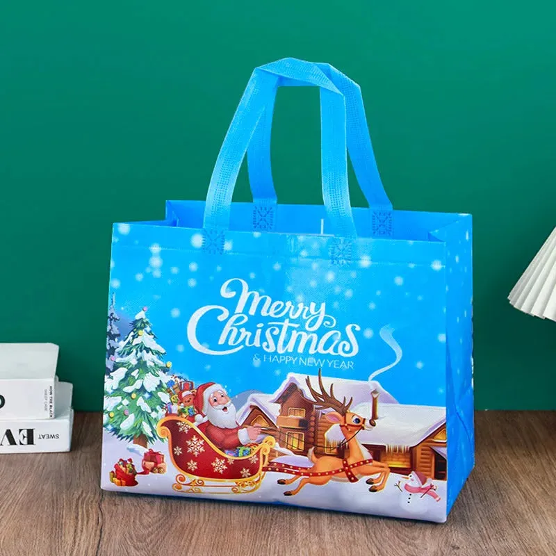 Kraft Christmas Gift Bags for Festive Packaging