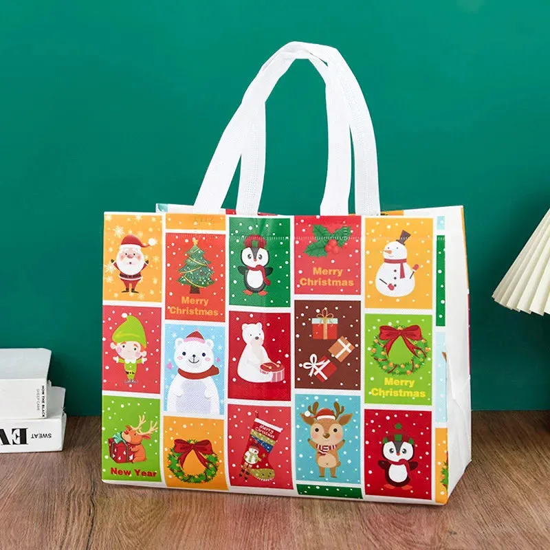 Kraft Christmas Gift Bags for Festive Packaging