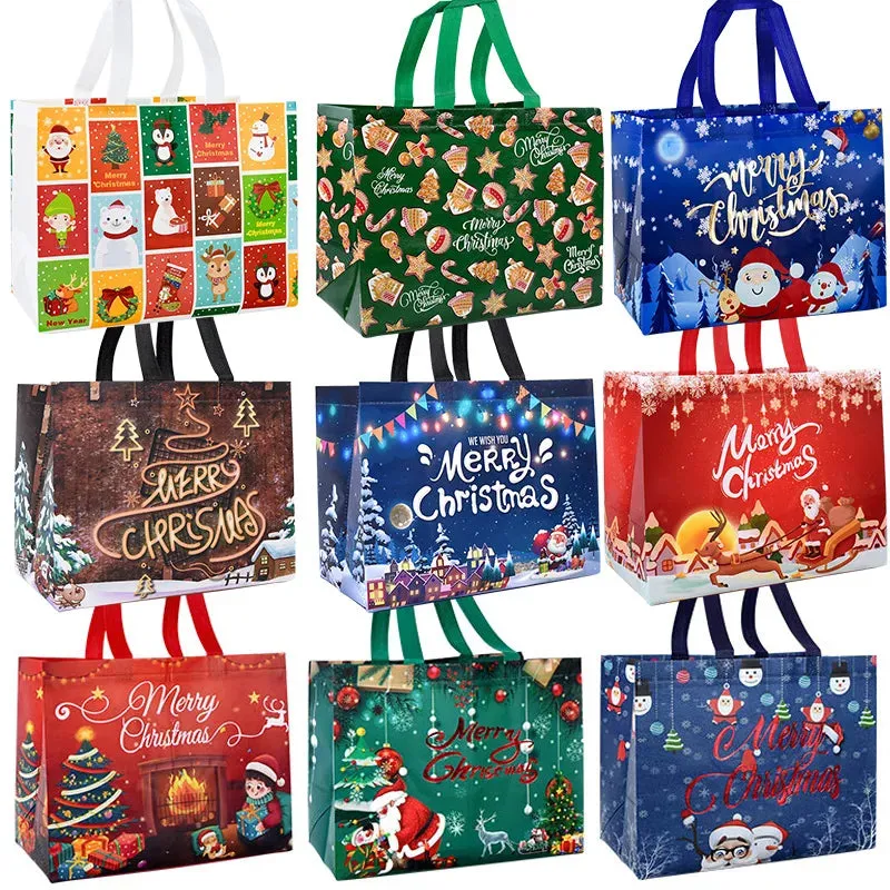 Kraft Christmas Gift Bags for Festive Packaging