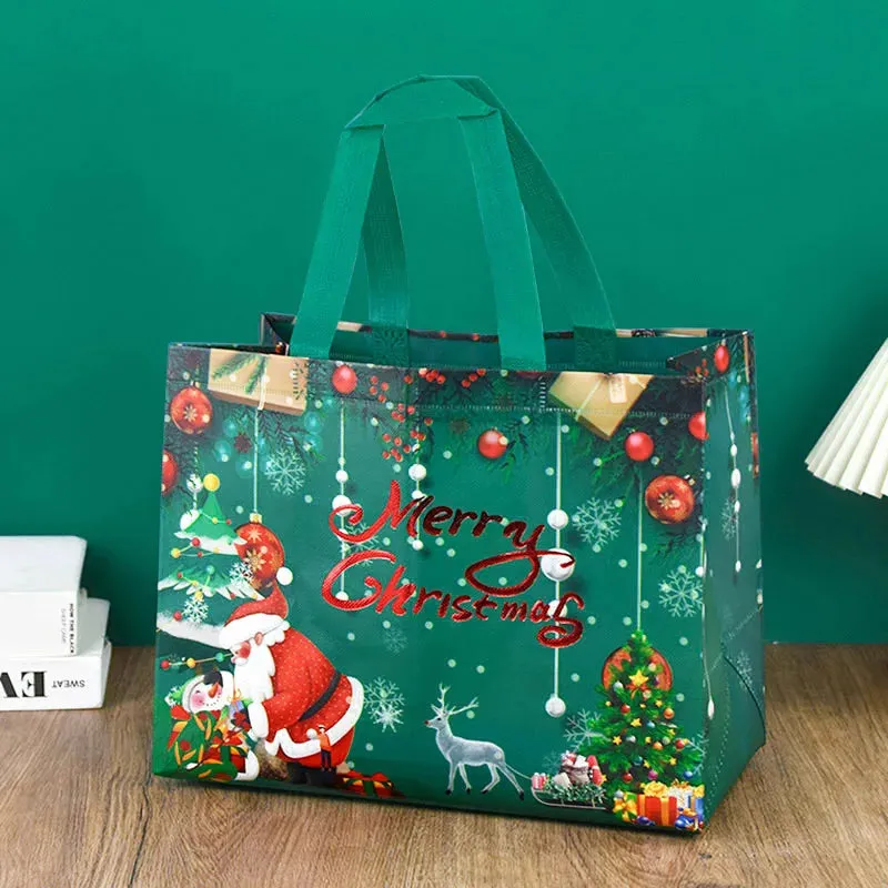 Kraft Christmas Gift Bags for Festive Packaging