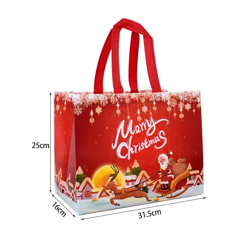 Kraft Christmas Gift Bags for Festive Packaging