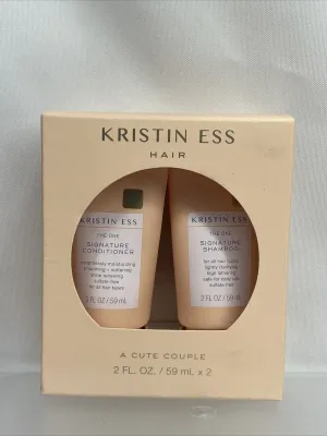 Kristin Ess Signature Shampoo   Signature Hair Conditioner Gift Travel Set 2oz
