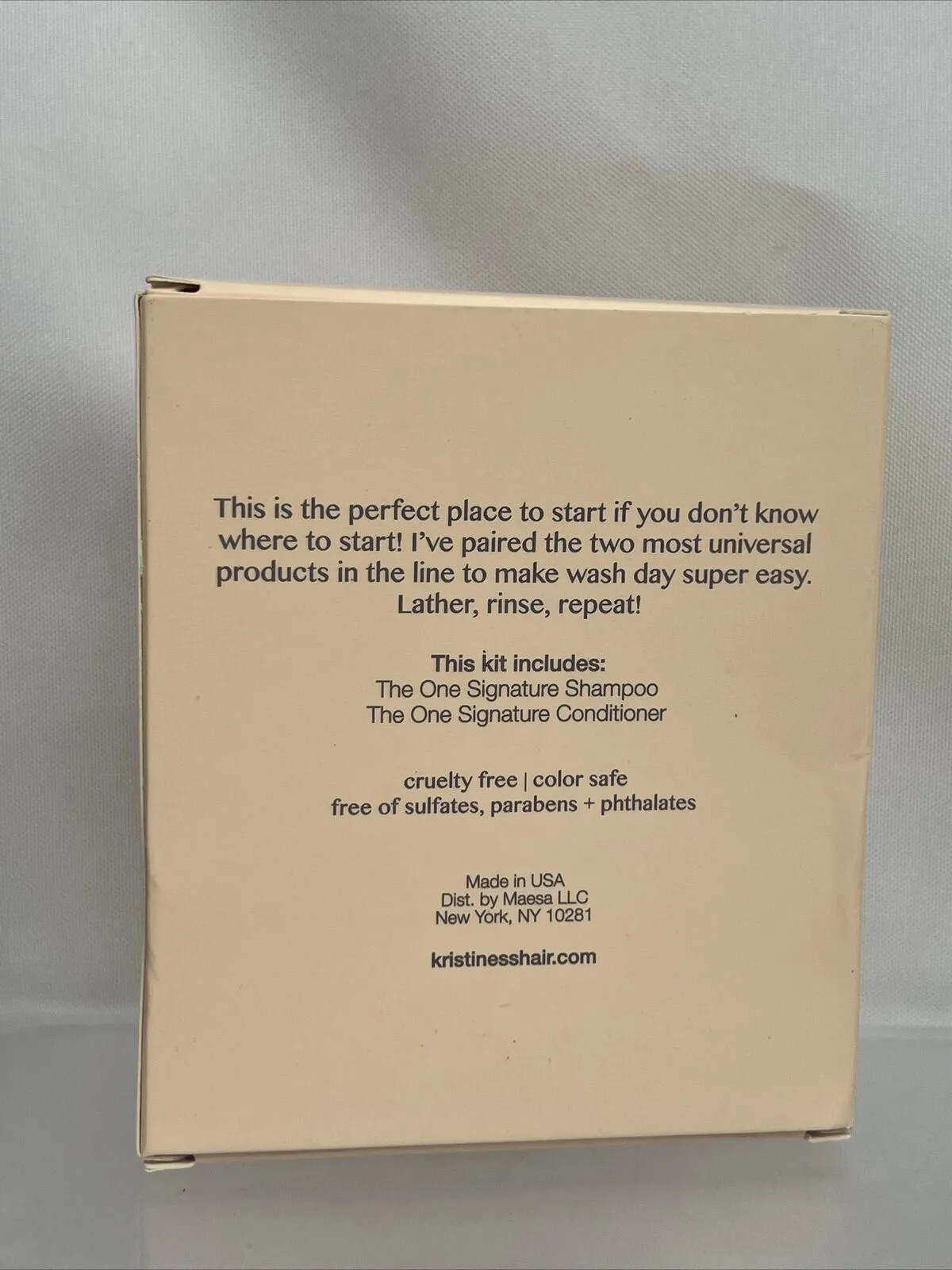 Kristin Ess Signature Shampoo   Signature Hair Conditioner Gift Travel Set 2oz