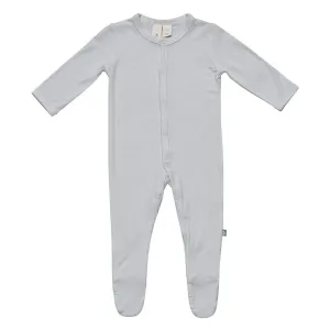 Kyte Baby Snap Footie with Fold Over Mittens (Storm)