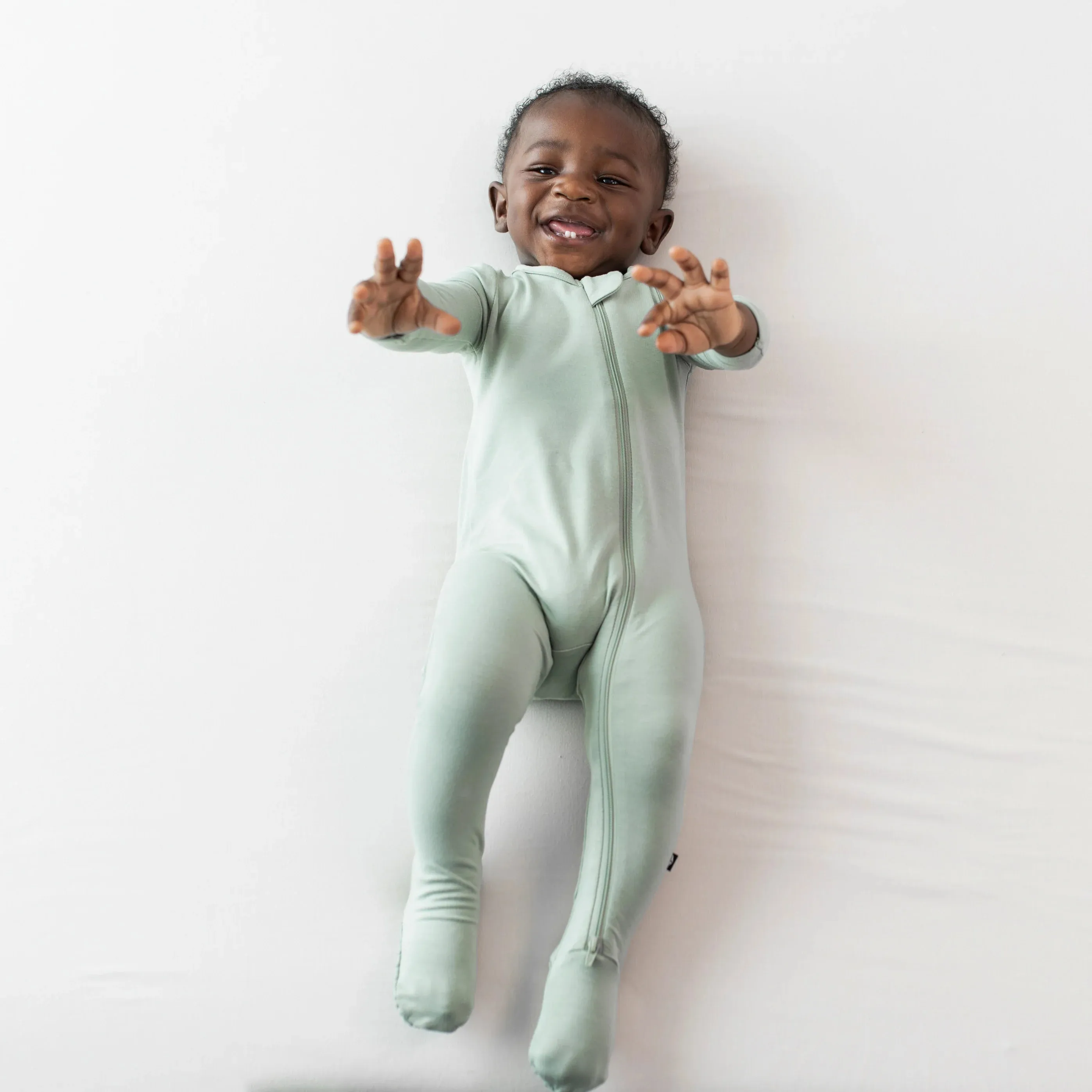 Kyte Baby - Zippered Footie - Thyme