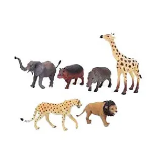 Large Safari Toy Animal Set