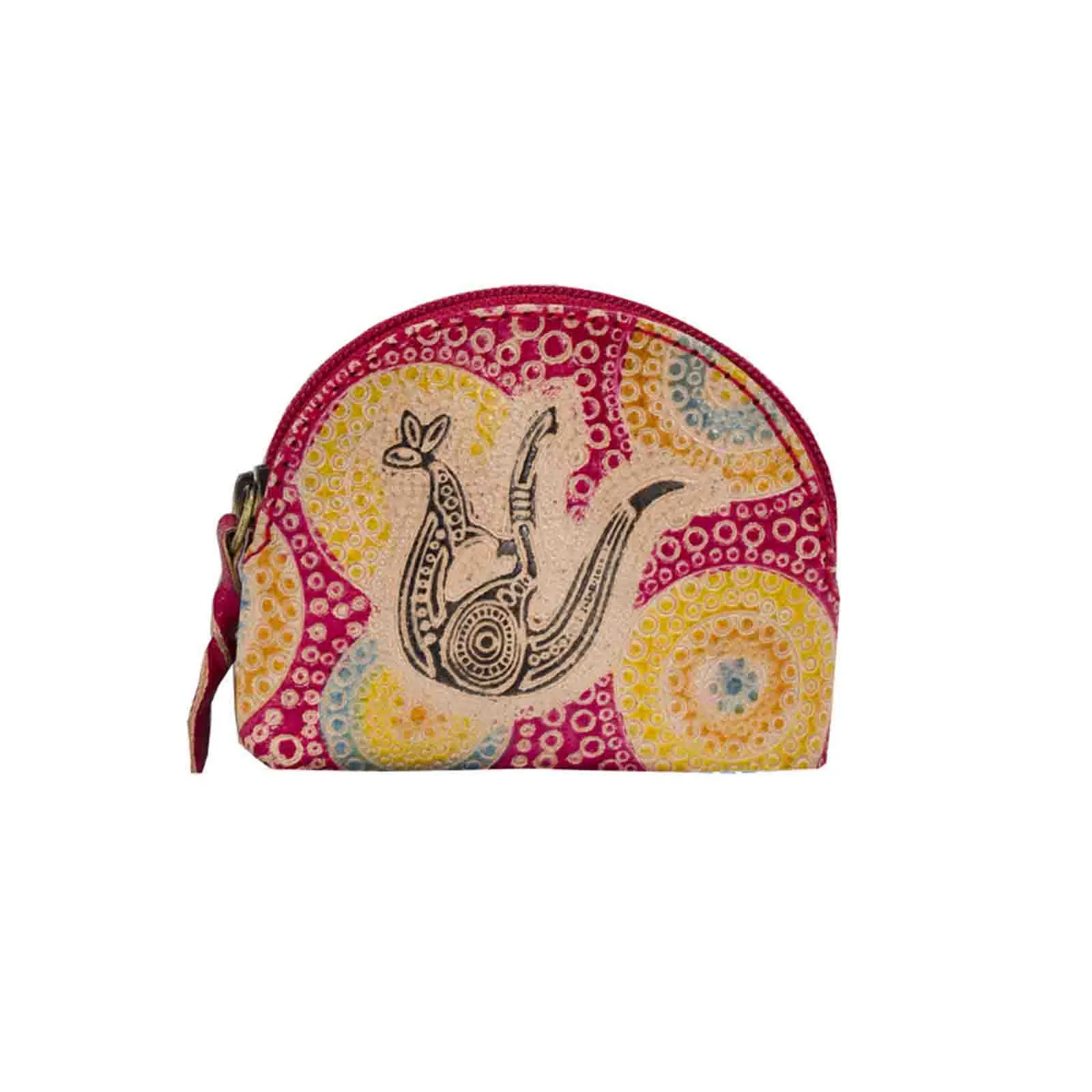 Leather Coin Purse 7.5x6cm