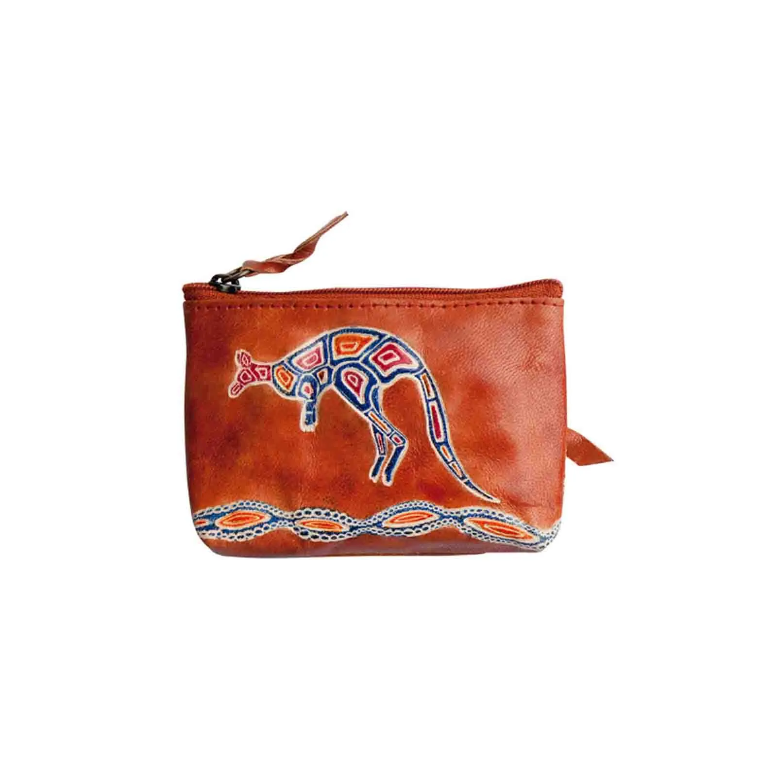 Leather Purse 11x7.5cm River Kangaroo
