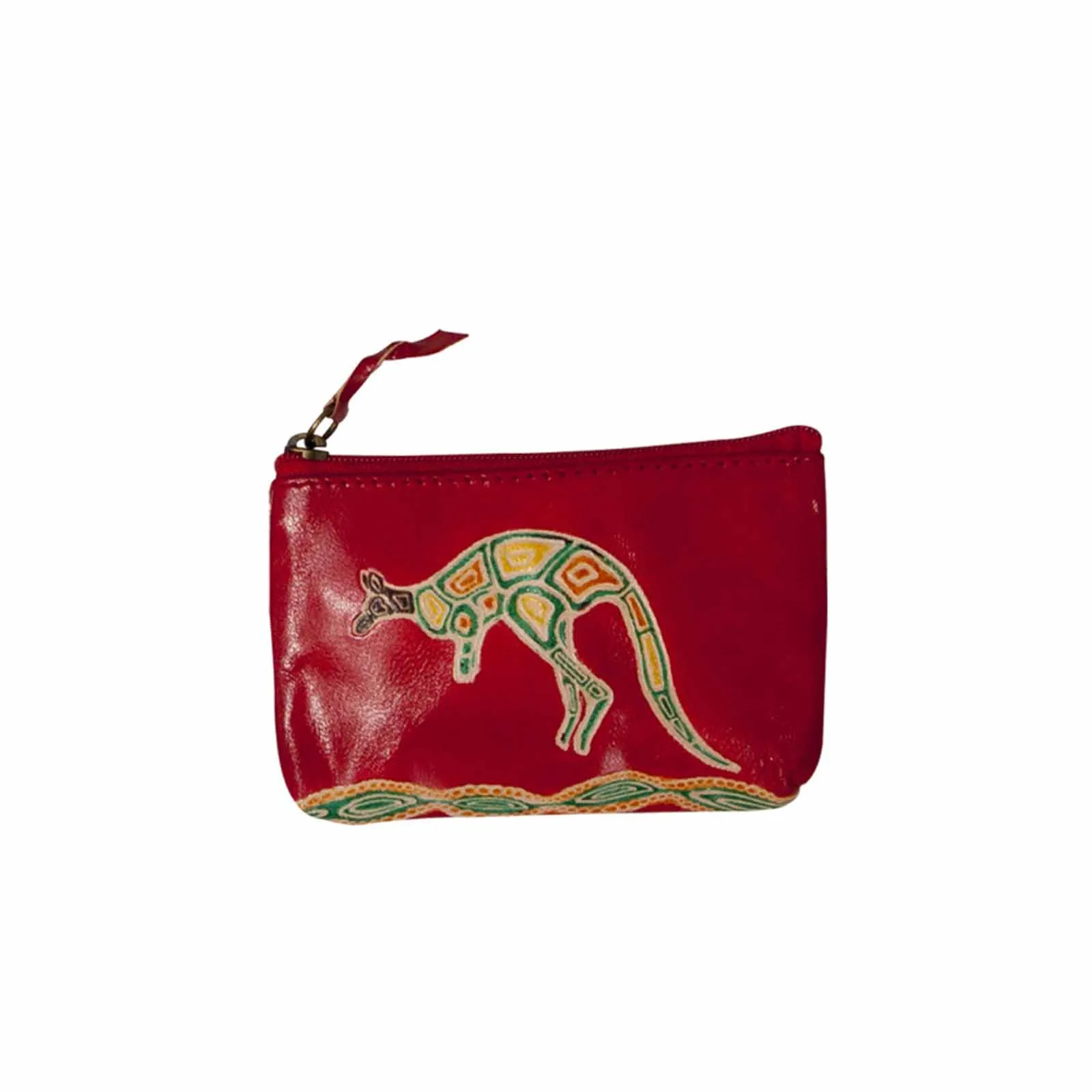 Leather Purse 11x7.5cm River Kangaroo