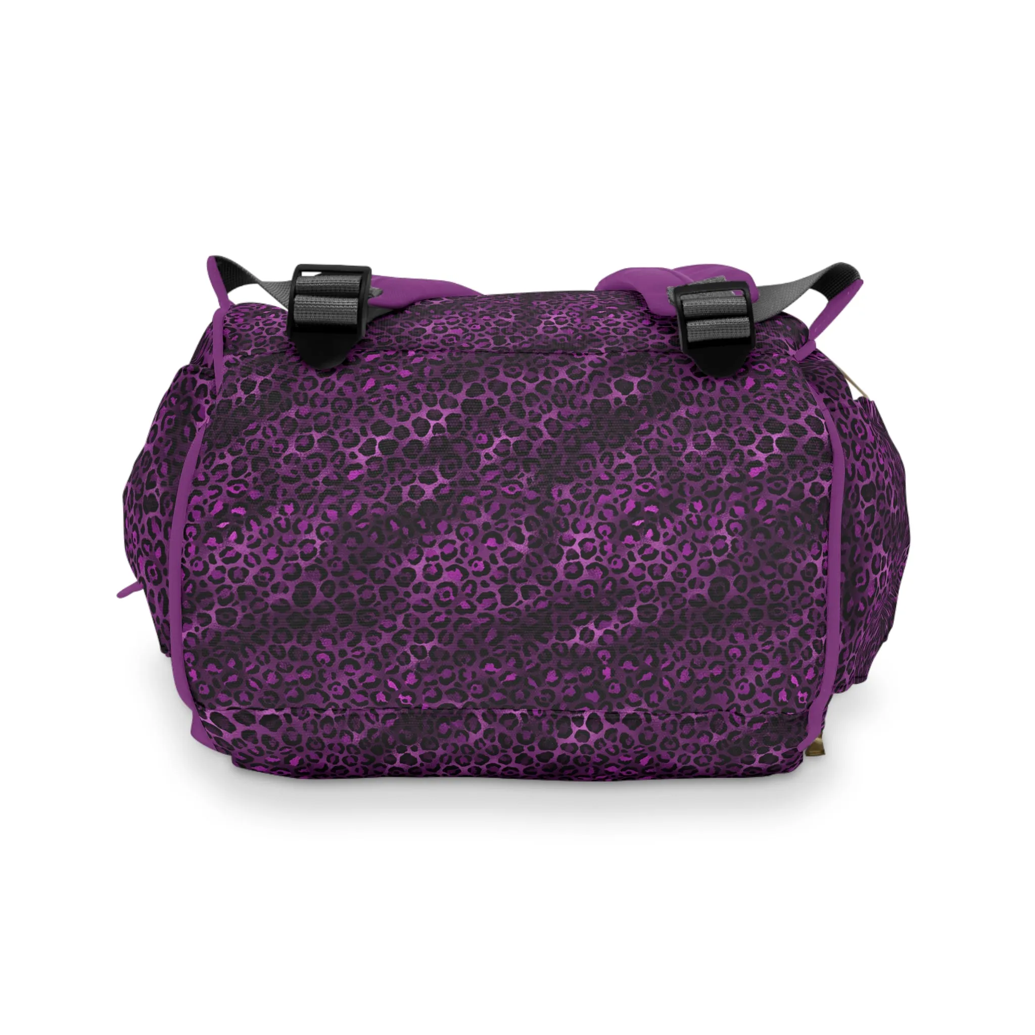 Leopard Print Diaper Backpack - Bold & Stylish Baby Bag with Trendy Leopard Patterns, Perfect for Adventurous Parents