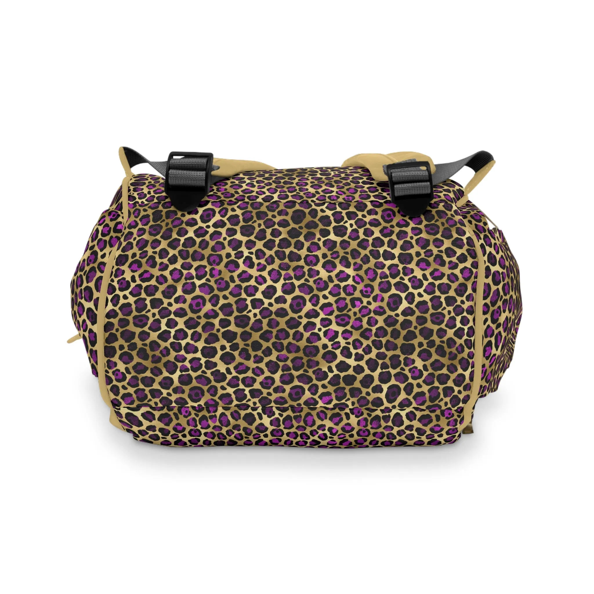 Leopard Print Diaper Backpack - Bold & Stylish Baby Bag with Trendy Leopard Patterns, Perfect for Adventurous Parents