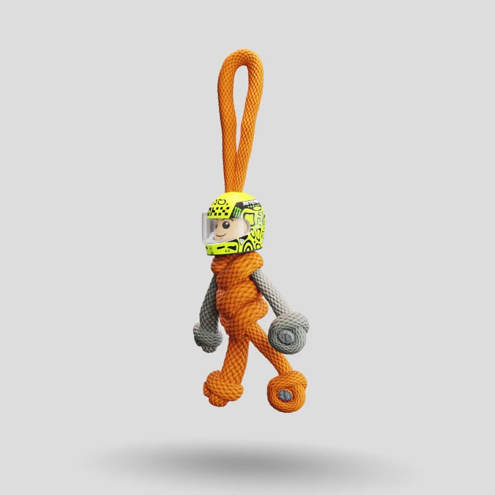 Limited Edition 2025 Lando Norris Racing Paracord Buddy Keychain