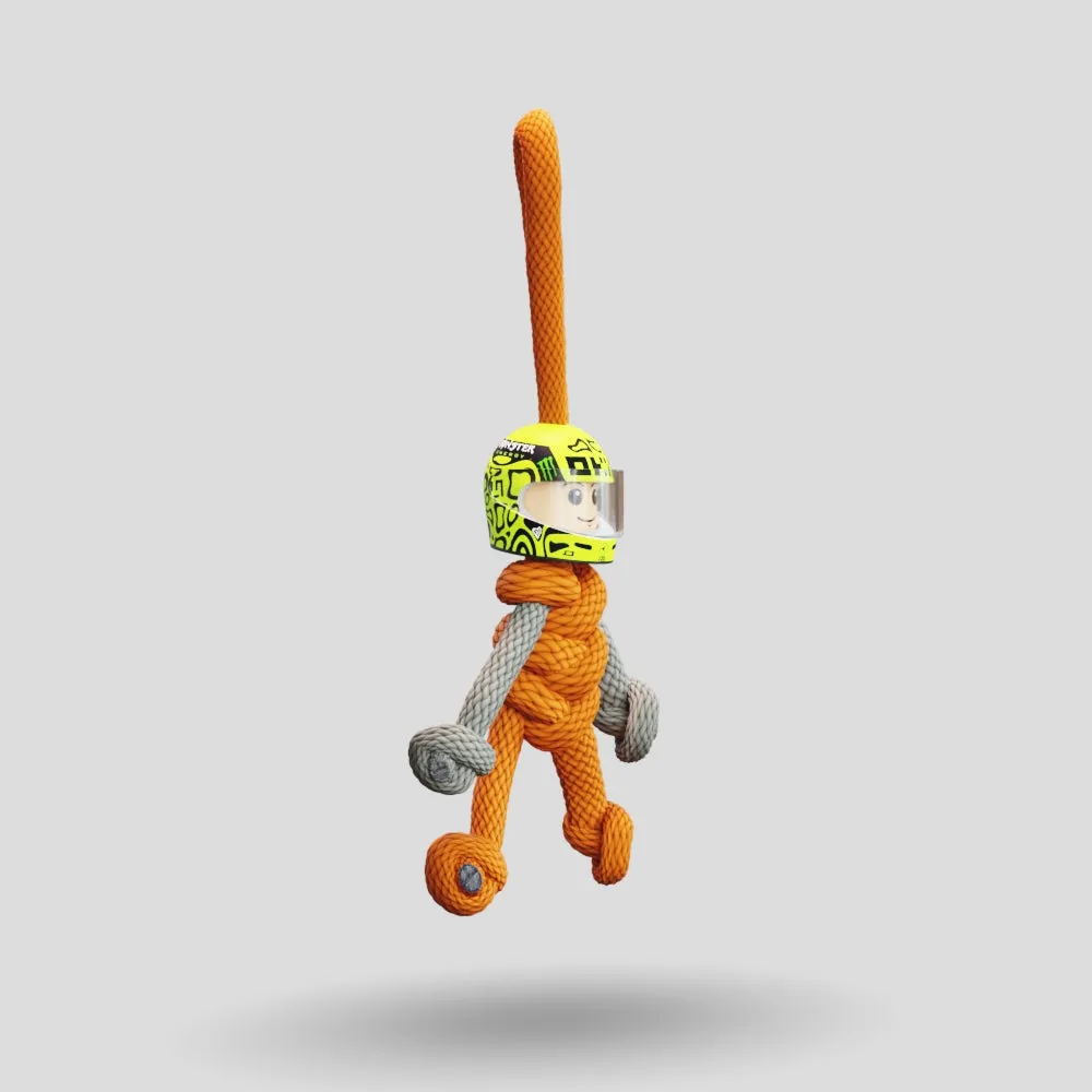 Limited Edition 2025 Lando Norris Racing Paracord Buddy Keychain