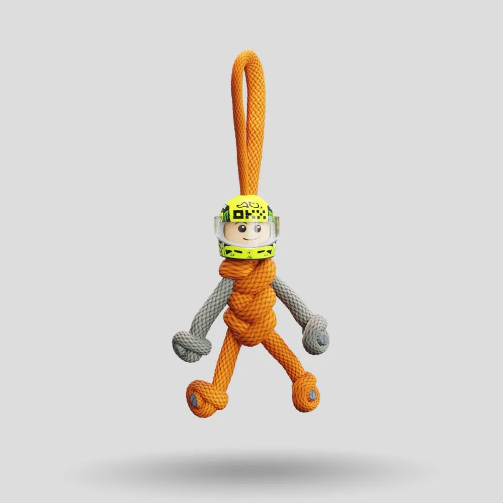 Limited Edition 2025 Lando Norris Racing Paracord Buddy Keychain