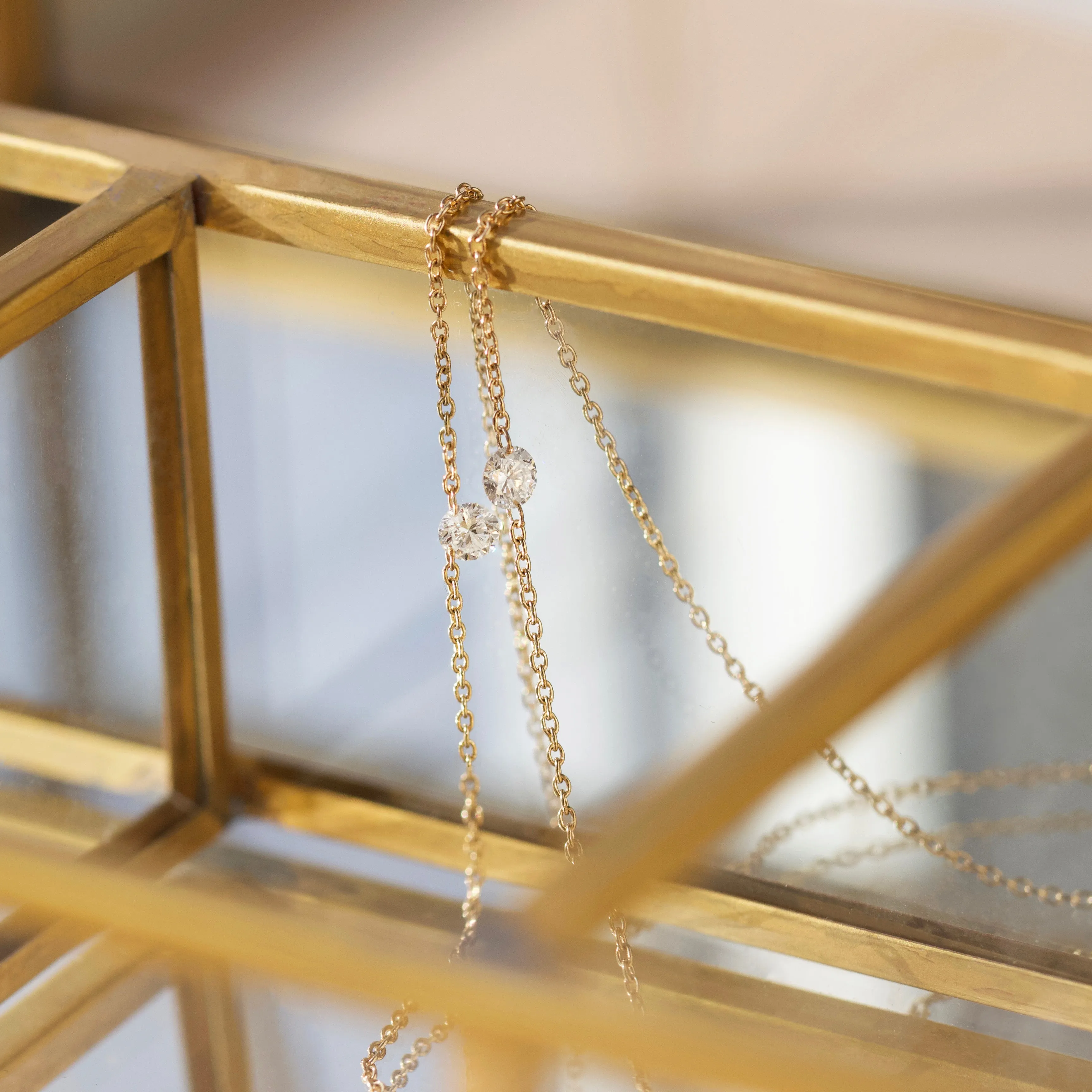 Limited Edition Floating Diamond Bracelet