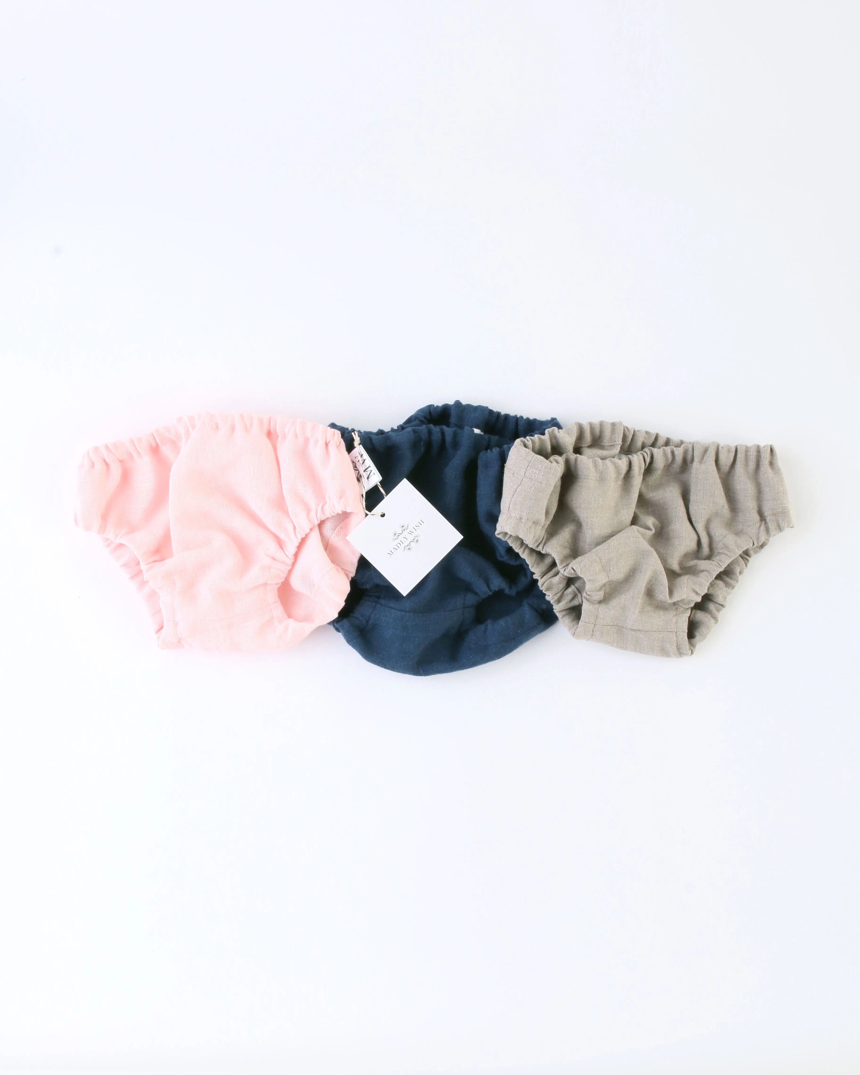 Linen Bloomer in Navy
