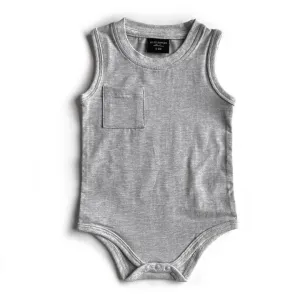 Little Bipsy Tank Onepiece - Grey